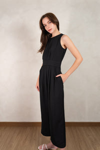 The Front-Pleat Jumpsuit