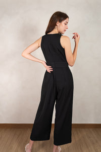 The Front-Pleat Jumpsuit