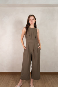 The Front-Pleat Jumpsuit