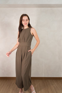 The Front-Pleat Jumpsuit