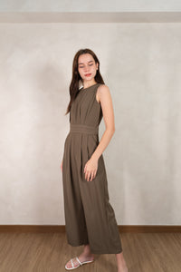 The Front-Pleat Jumpsuit