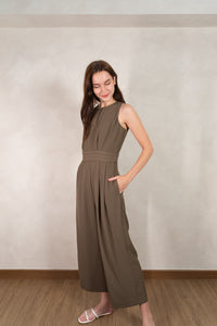 The Front-Pleat Jumpsuit