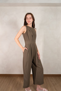 The Front-Pleat Jumpsuit