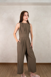 The Front-Pleat Jumpsuit