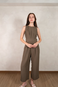 The Front-Pleat Jumpsuit