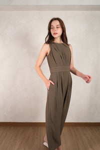 The Front-Pleat Jumpsuit