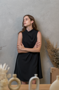 The Drape Neck LBD