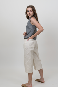 The Straight Leg Crop Pant