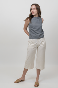 The Straight Leg Crop Pant