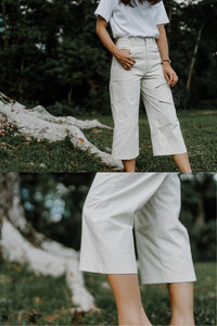 The Straight Leg Crop Pant